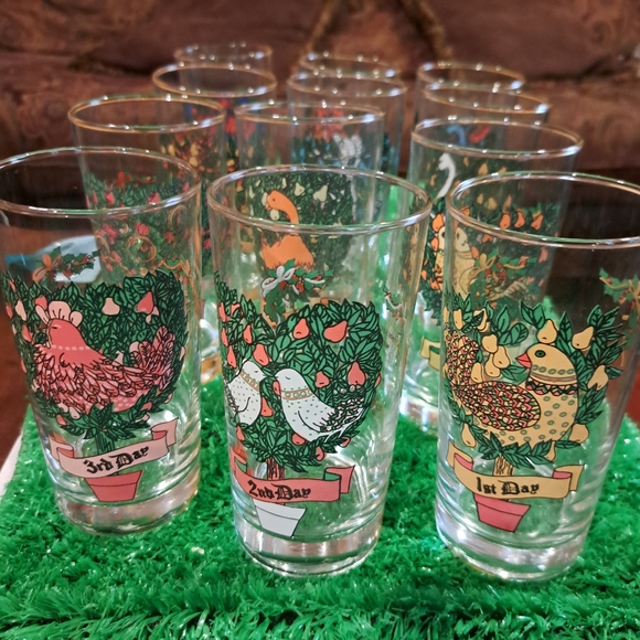 COPY - 12 Days of Christmas India Tumbler Glasses
